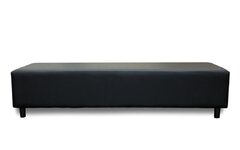XL Bench Ottoman - Black Velvet 