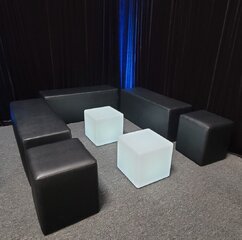 Pkg - 7 PC VIP LOUNGE PACKAGE - BLACK