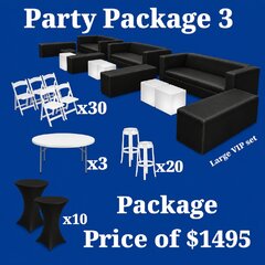 Party Package 3 - Black 