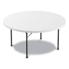 Table - Round 5ft (60"), Seats up to 8