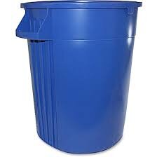 Trash Can - Blue