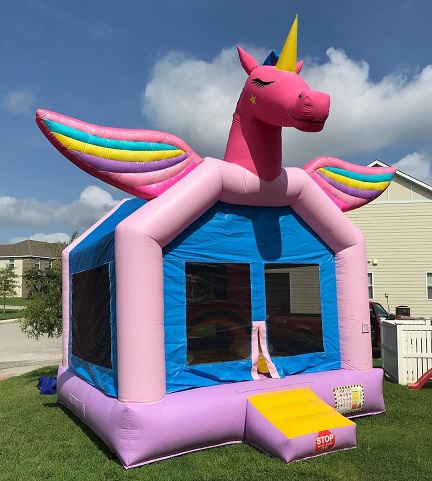 Unicorn Bounce House, Ivor, VA