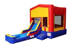 Bounce House w/ Slide and Water Tub