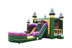 Green Castle Combo w/ Water Slide