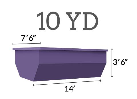 Concrete Dumpster