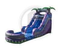 Purple Crush Water Slide with Pool-15 FT