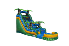 Tropical Emerald Water Slide with Pool-18 FT