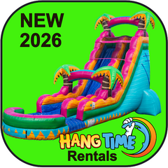 Teal Crush Slide with Pool-22 FT - MAY  2026
