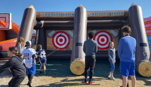 axe throwing inflatable rentals near me- orlando clermont groveland 