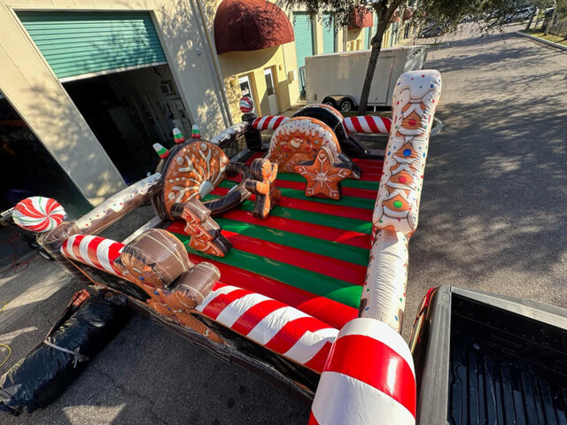 Christmas Themed Inflatable Rental Florida