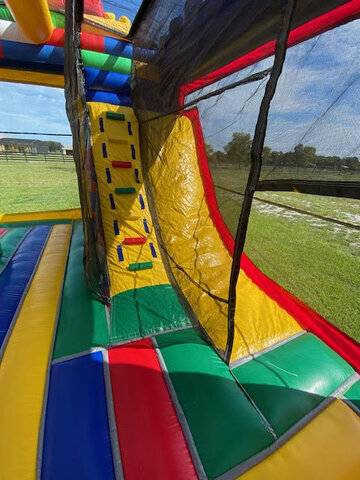 Lego Bounce and Slide Inflatable- clermont groveland orlando