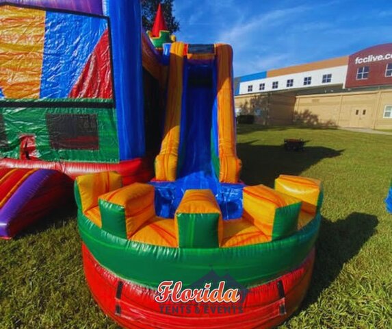 Orlando Castle Bounce House with Slide