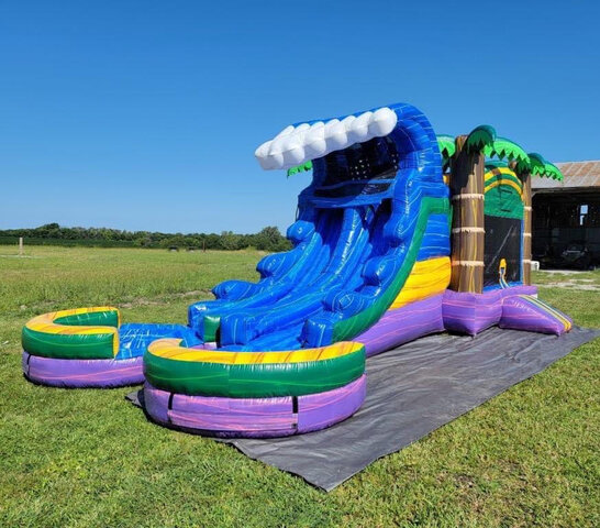 Waterslide with pool rentals near me- Clermont Florida