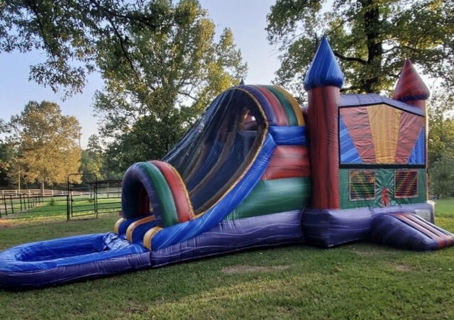 bounce house with slide for rent near me clermont