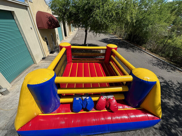 inflatable boxing ring for rent near me. clermont florida. orlando florida. winter garden florida