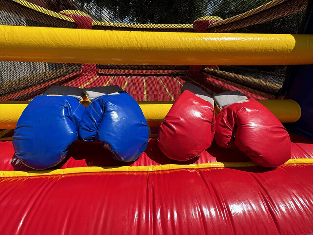 inflatable boxing ring rental near me