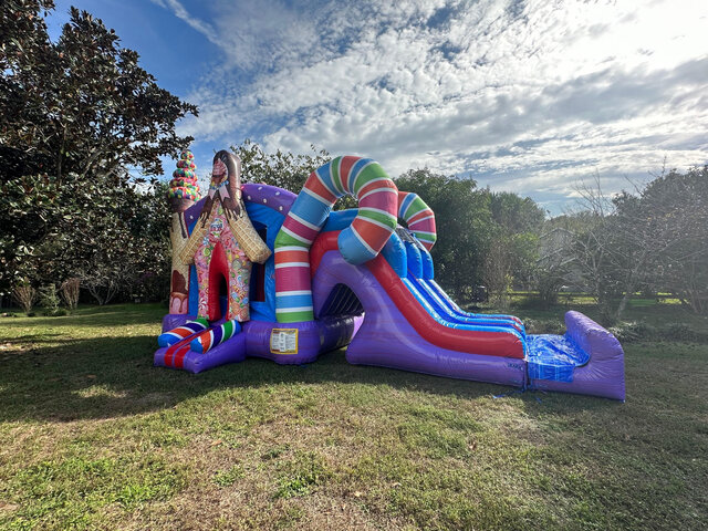 candy land bounce house rentals near me- Orlando Clermont Florida