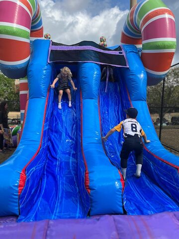 Candy Land Slide Rental in Winter Haven, FL