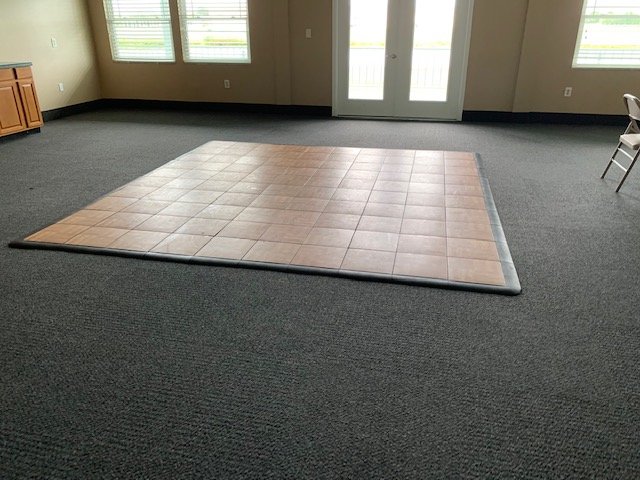 18' x 18' Outdoor Dance floor 