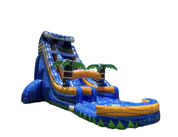 24 Foot Tall Tropical Waterslide