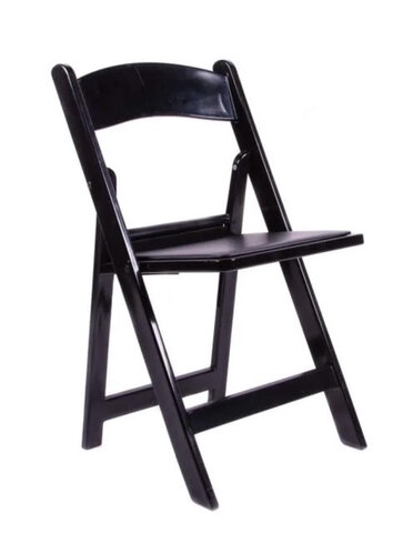 Black Padded Chairs 