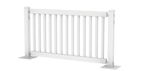 White Event Fence