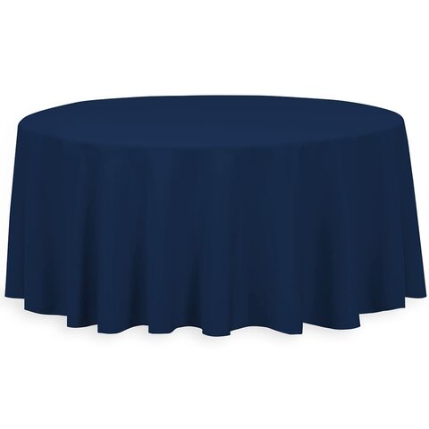132 inch Navy Table Linen