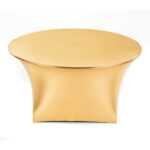 Gold Spandex Low Top Cover