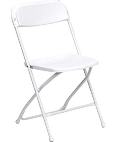 White Folding Chair 