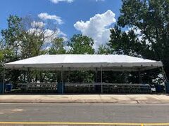 15 X 40 White Top Tent
