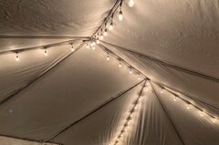 20 Feet Of Tent Lighting 