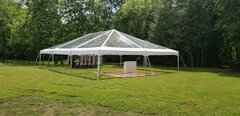 30 x 40 Clear Top Tent