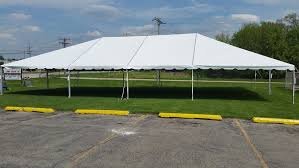 40' x 70' White Frame Tent