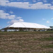 60' x 100' White Frame Tent