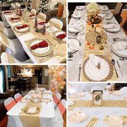 Gold Table Runner