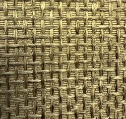 108 Round Olive Jute Table Cloth 