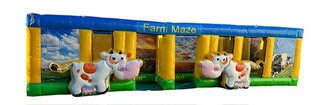 Large Inflatable Farm Maze