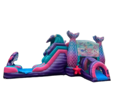 Mermaid Bounce House With Slide
