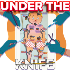 under the knife