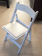 White Wooden Looking Chairs