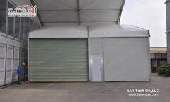 Rolling Tent Door