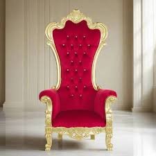 Red Throne Chair