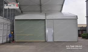 Rolling Tent Door
