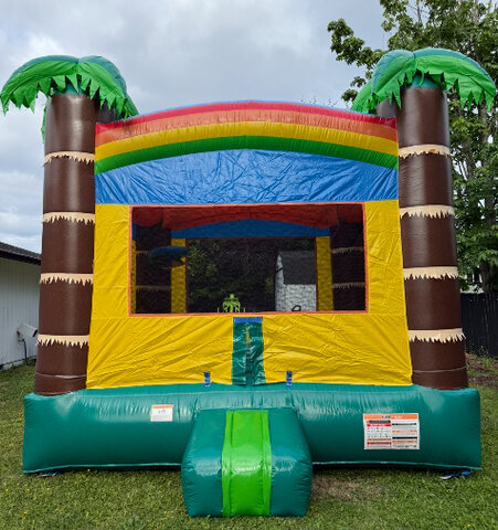 Safari Square Bouncehouse