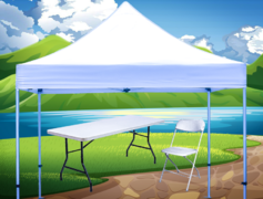 TENTS, TABLES, & CHAIRS