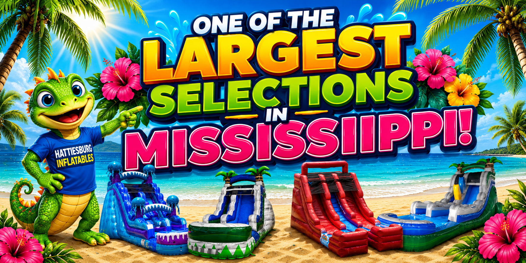 Water Slide Rentals near Hattiesburg Mississippi
