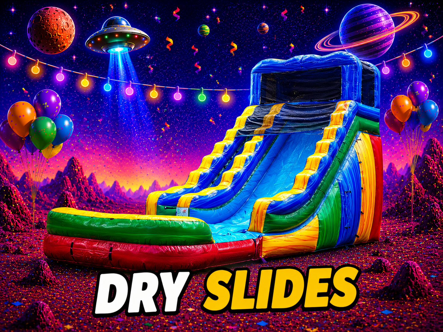 Hattiesburg dry slide rentals near me