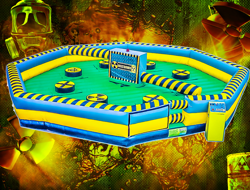 Toxic Meltdown Inflatable game rental near me