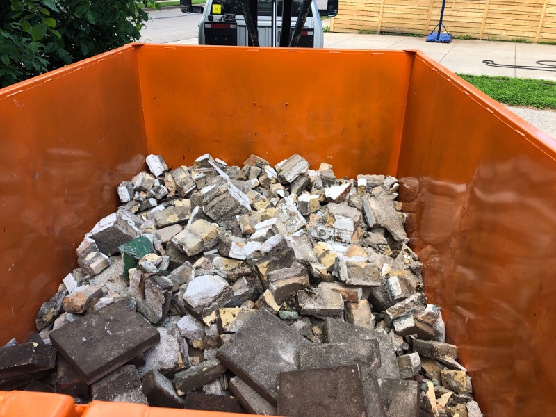 Construction debris cleanup handled by Haul It A Day Construction debris cleanup handled by Haul It A Day