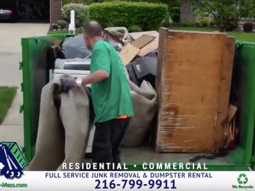 What does a full truckload of full service junk removal look like at Haul-My-Mess.com of Cleveland? What does a full truckload of full service junk removal look like at Haul-My-Mess.com of Cleveland?